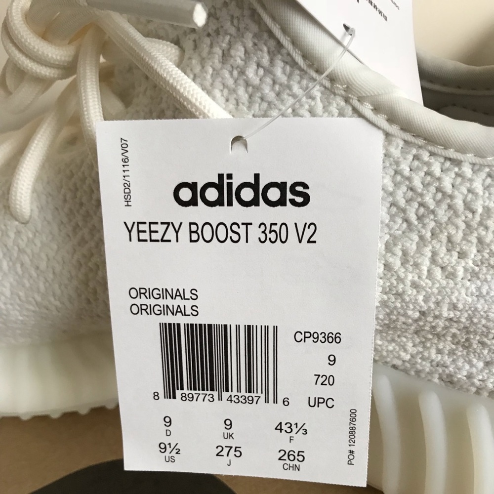 Adidas Yeezy Boost 350 tripple white - Picture 1 of 4